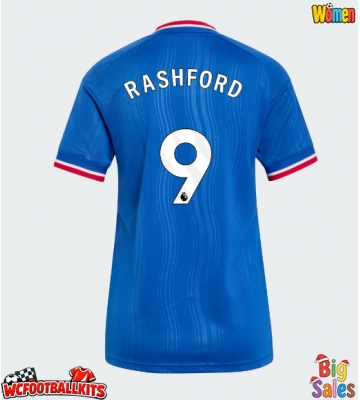 Manchester United Marcus Rashford #9 Replica Away Stadium Shirt for Women 2026-27 Short Sleeve